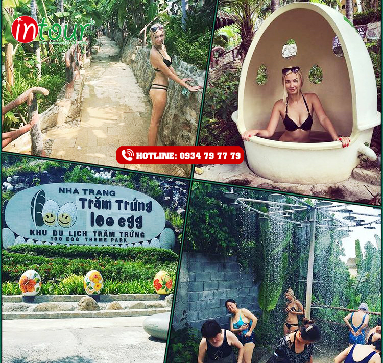 Khu du lịch Trăm Trứng“Egg Mud Bath” Nha Trang INTOUR