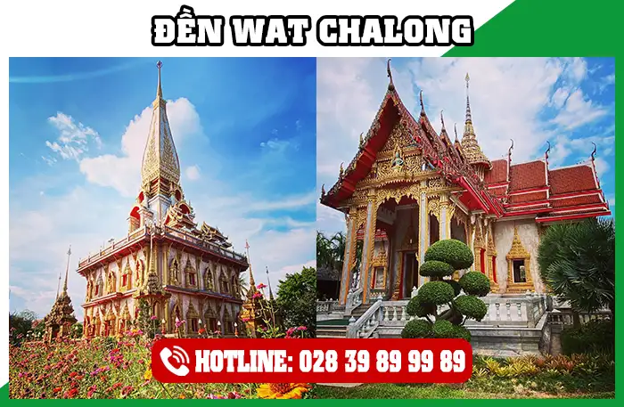 Đền Wat Chalong Thái Lan
