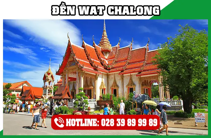 Đền Wat Chalong Thái Lan