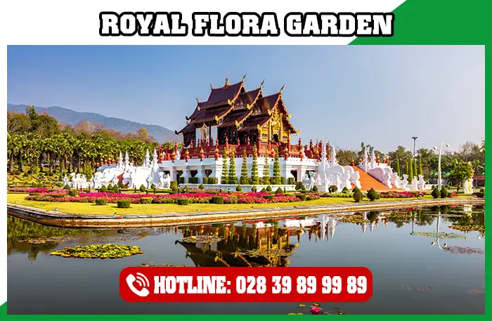 Vườn Hoa Hoàng Gia Royal Flora Garden Thái Lan