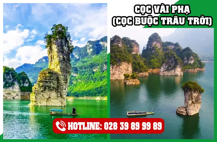 Cọc Vài Phạ - Cọc Buộc Trâu Trời Sông Gâm Tuyên Quang