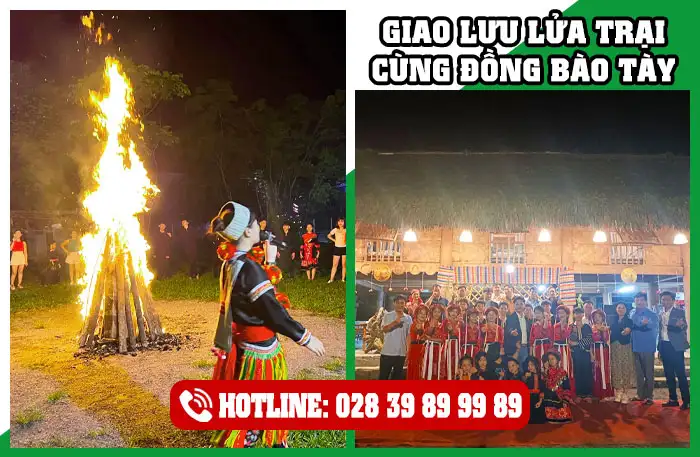 Chương Trình Giao Lưu Văn Hóa Lửa Trại Cùng Đồng Bào Tày Tuyên Quang