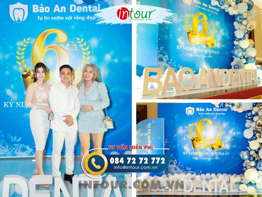 Thiết Kế Và Thi Công Backdrop / Photo Booth Check In Sự Kiện Trọn Gói 