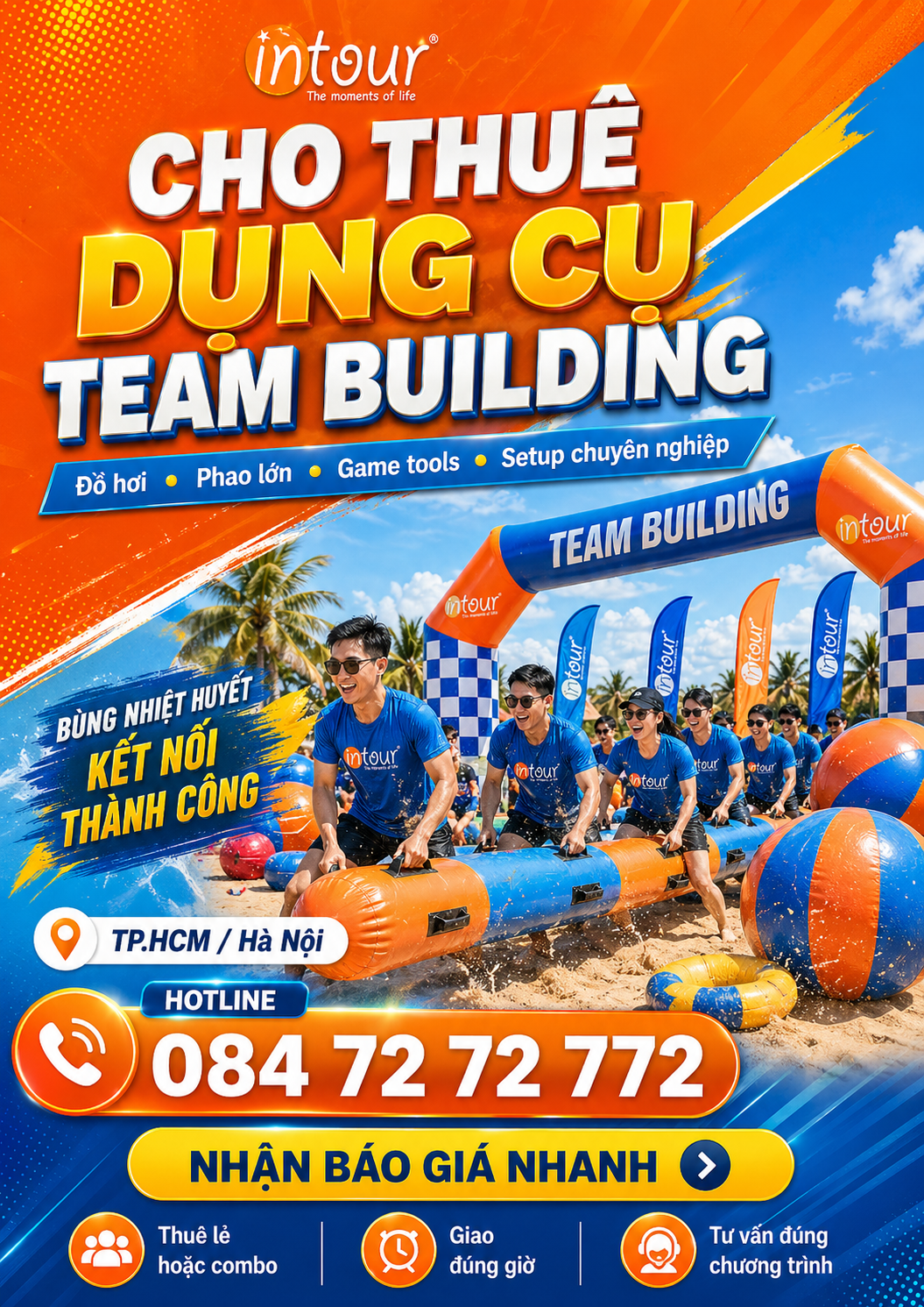 Cho thuê đồ team building Cho thuê đồ team building