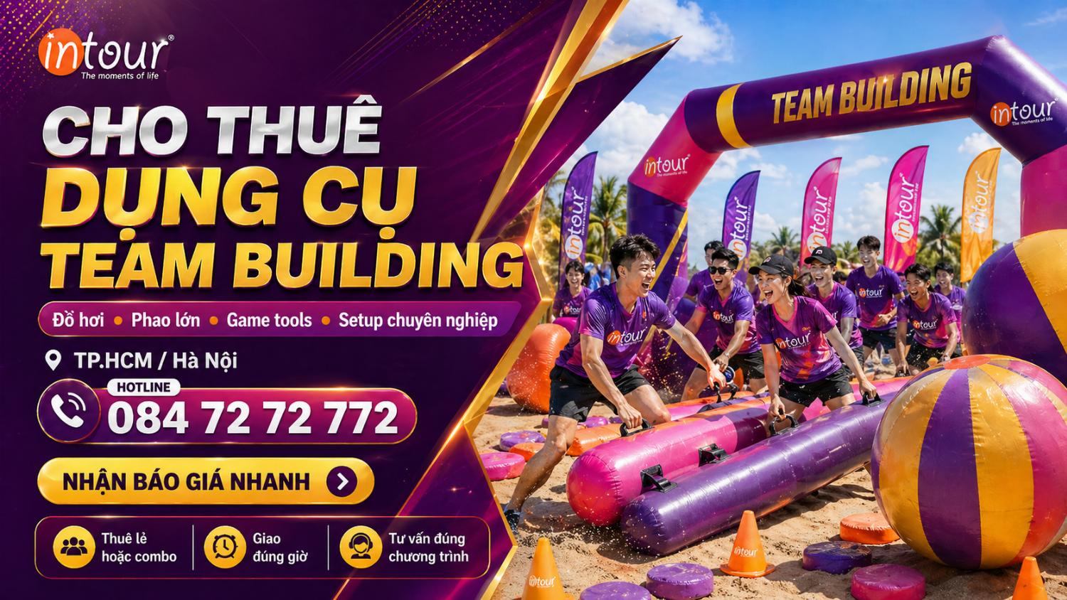 Cho thuê đồ team building Cho thuê đồ team building