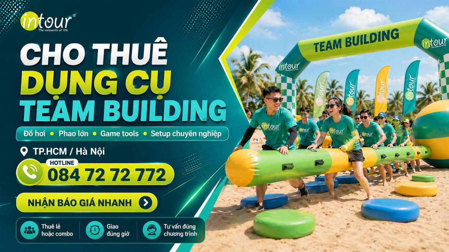 Cho thuê đồ team building Cho thuê đồ team building