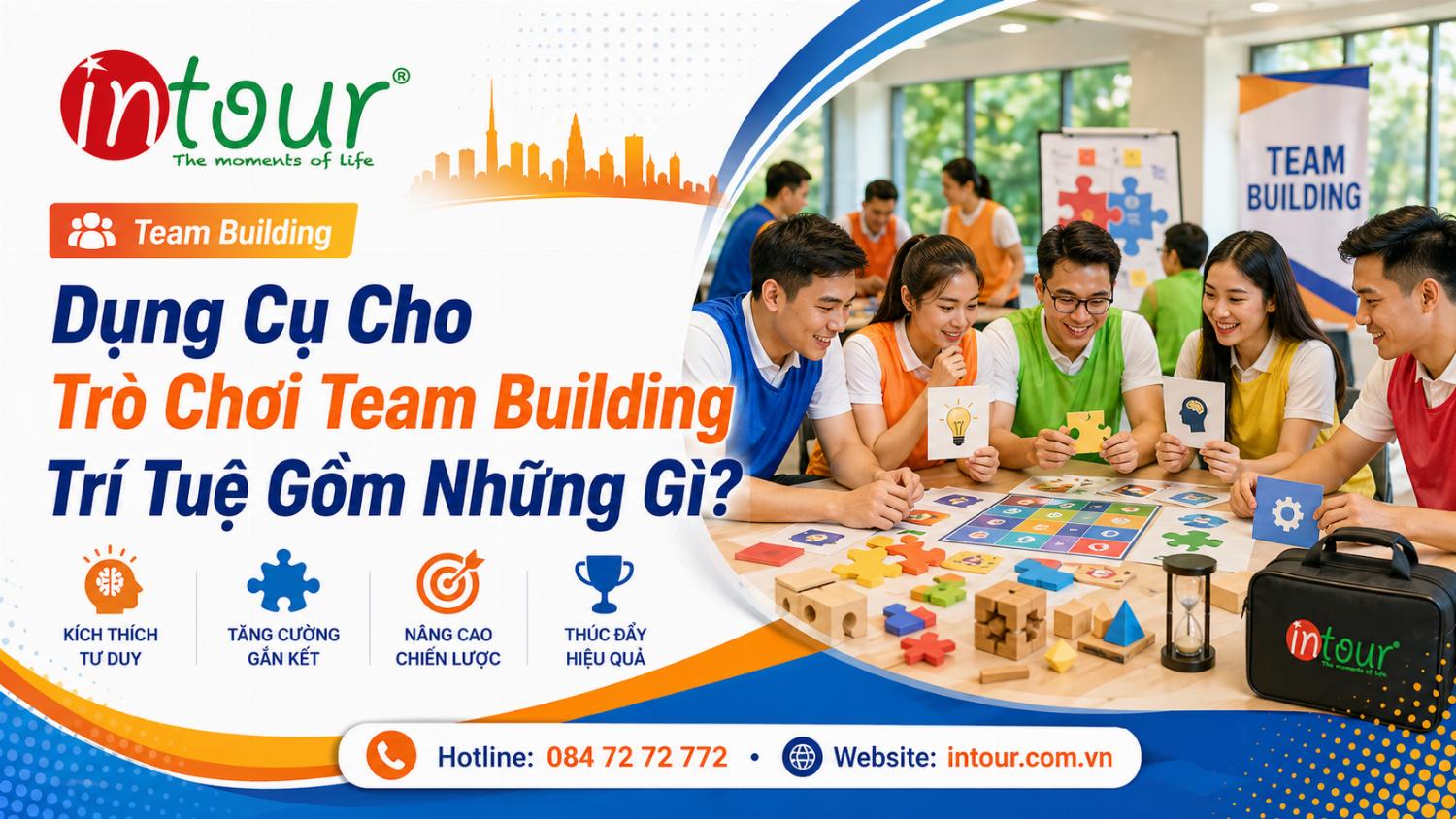 Dụng Cụ Cho Trò Chơi Team Building Trí Tuệ Gồm Những Gì?