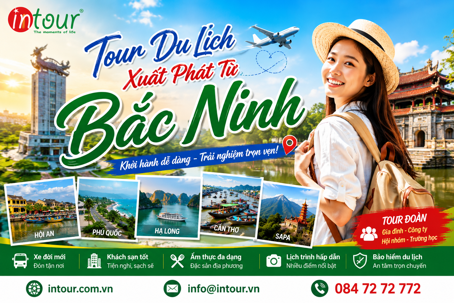 Tour Du Lịch Xuất Ph&aacute;t Từ Bắc Ninh