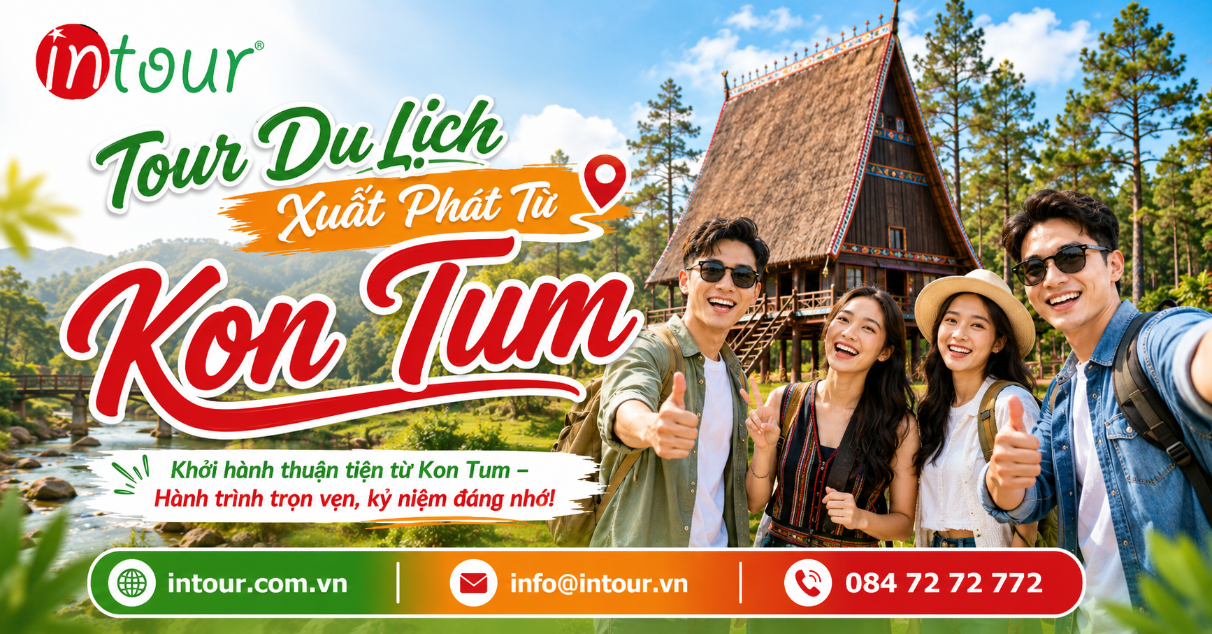 Tour Du Lịch Xuất Ph&aacute;t Từ Kon Tum