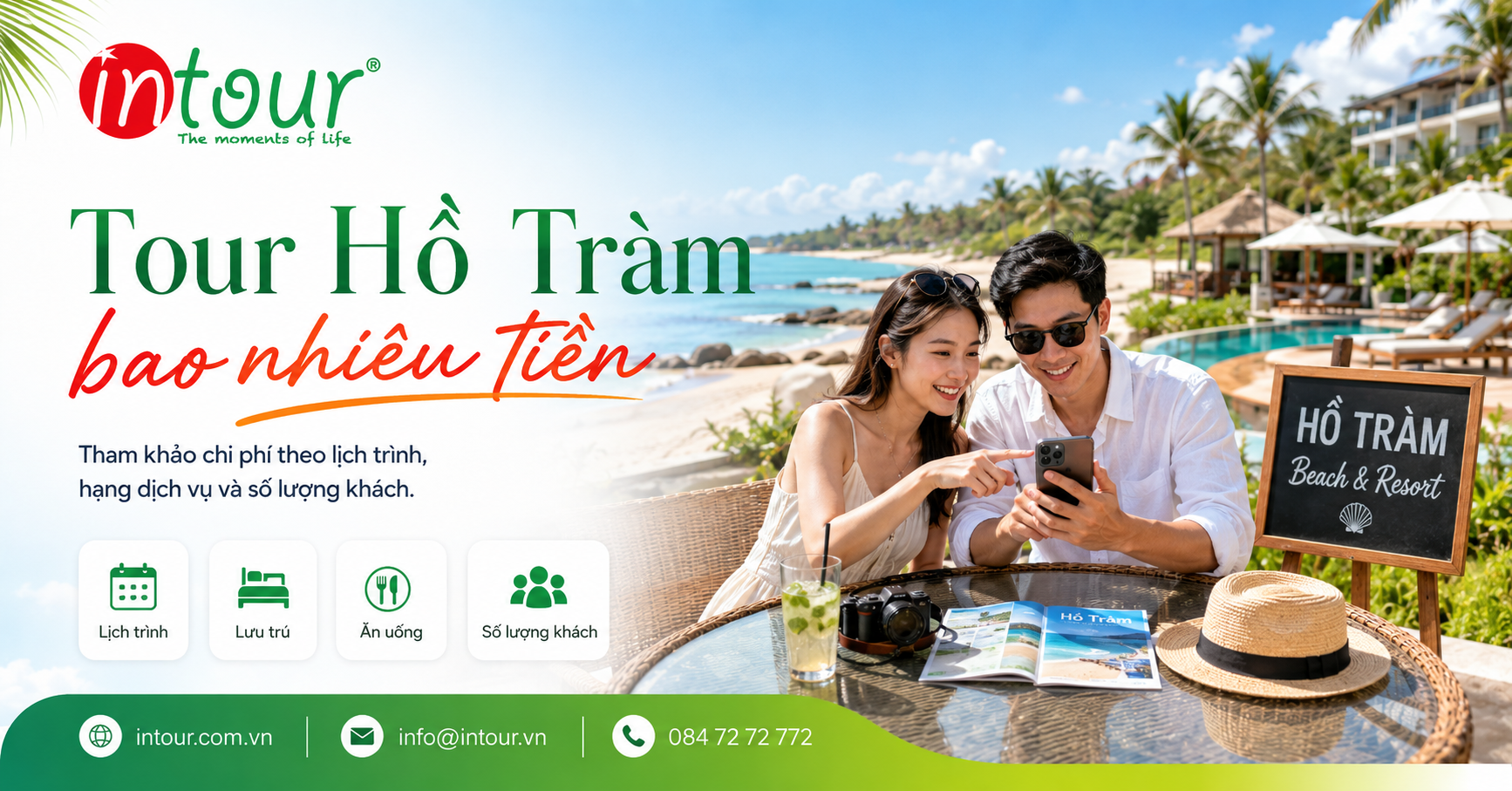 Tour Hồ Tràm bao nhiêu tiền Tour Hồ Tràm bao nhiêu tiền