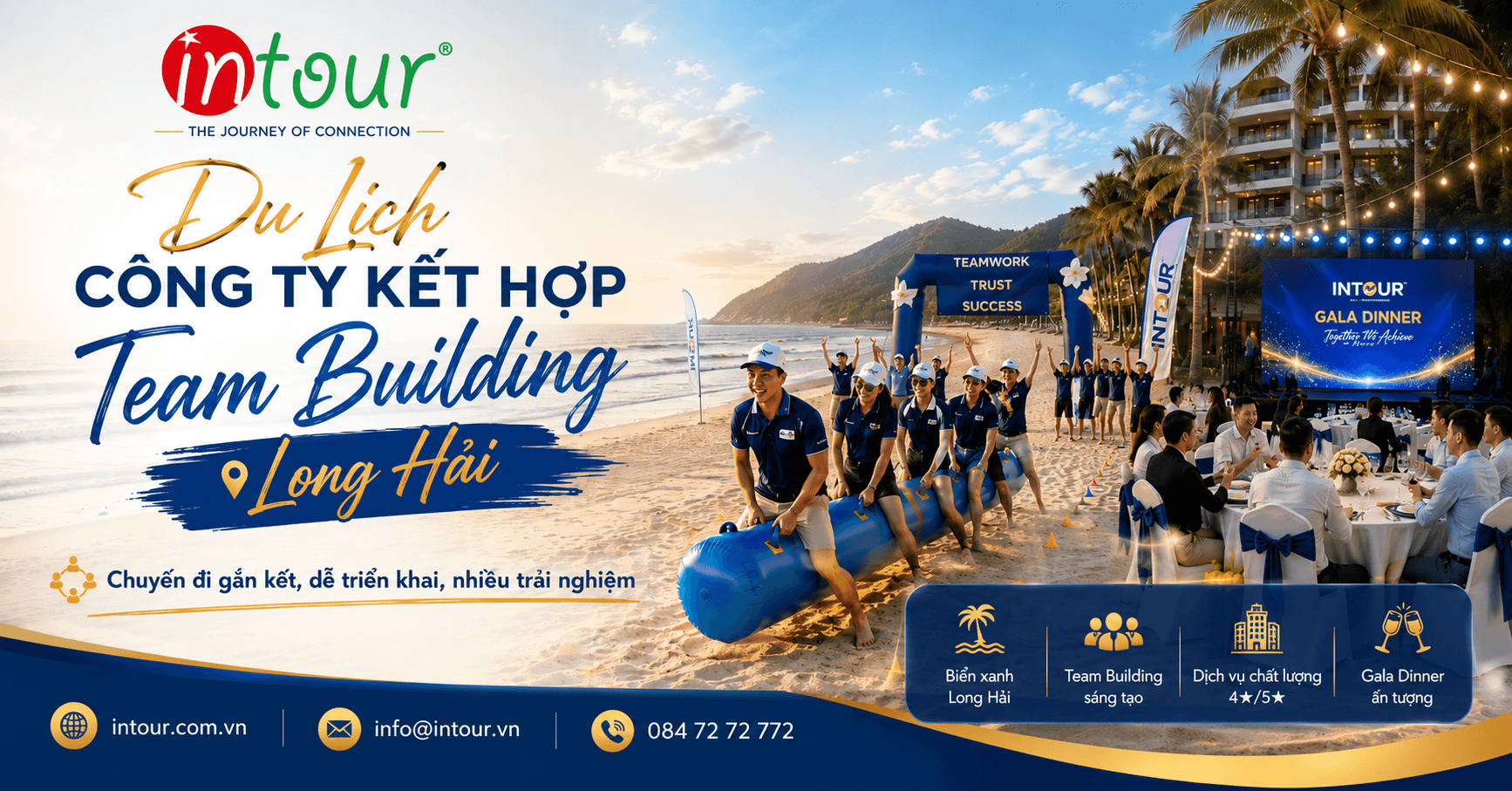 Du Lịch Công Ty Kết Hợp Team Building Long Hải: Cách Xây Chuyến Đi Gắn Kết, Dễ Triển Khai