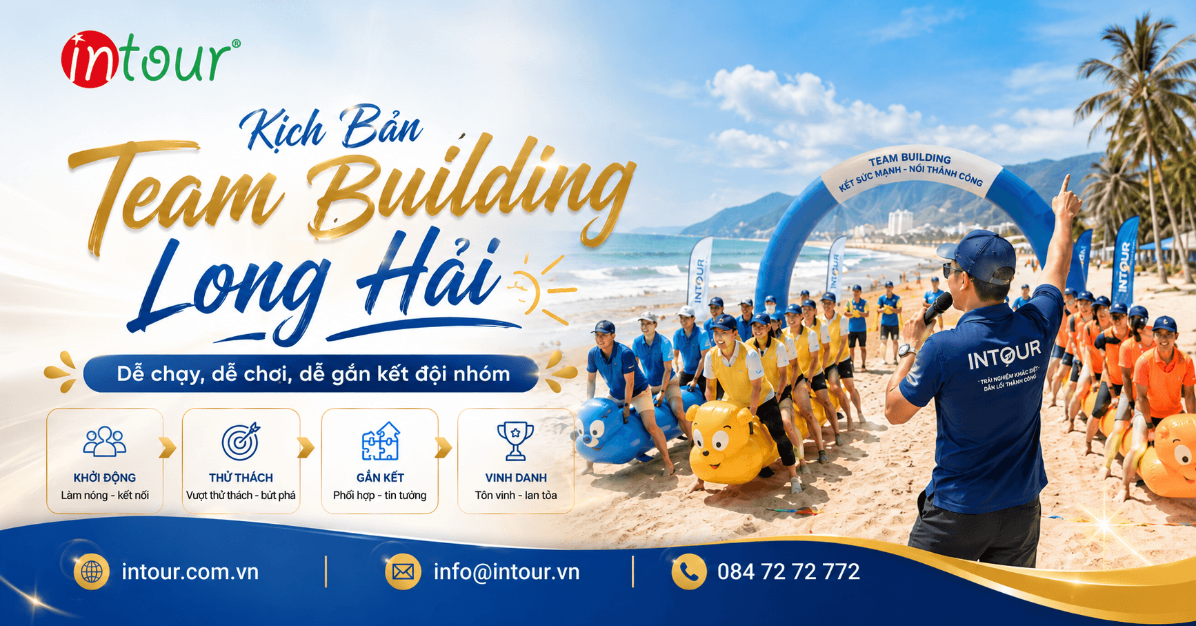 Gợi Ý Kịch Bản Team Building Long Hải Dễ Chạy, Dễ Gắn Kết Đội Nhóm