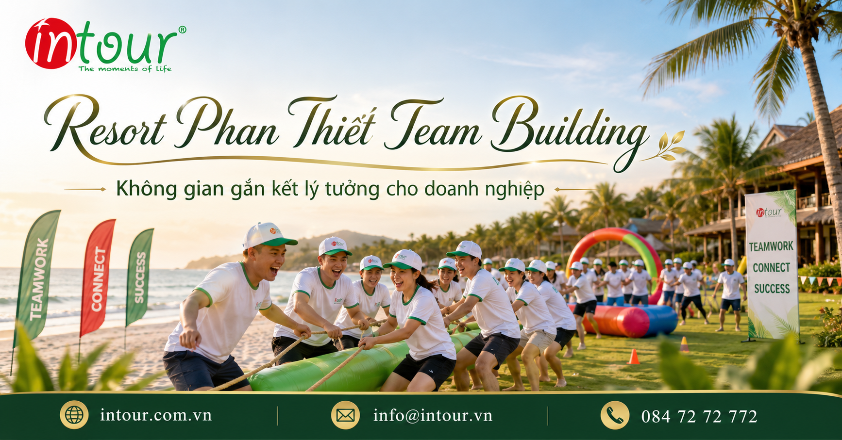 Resort Phan Thiết tổ chức team building Resort Phan Thiết tổ chức team building