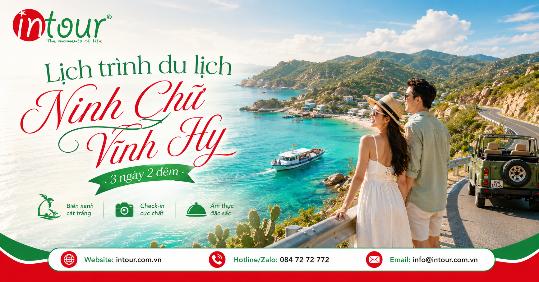 Lịch Trình Ninh Chữ Vĩnh Hy 3 Ngày 2 Đêm: Đi Vĩnh Hy, Hang Rái Không Bị Gấp