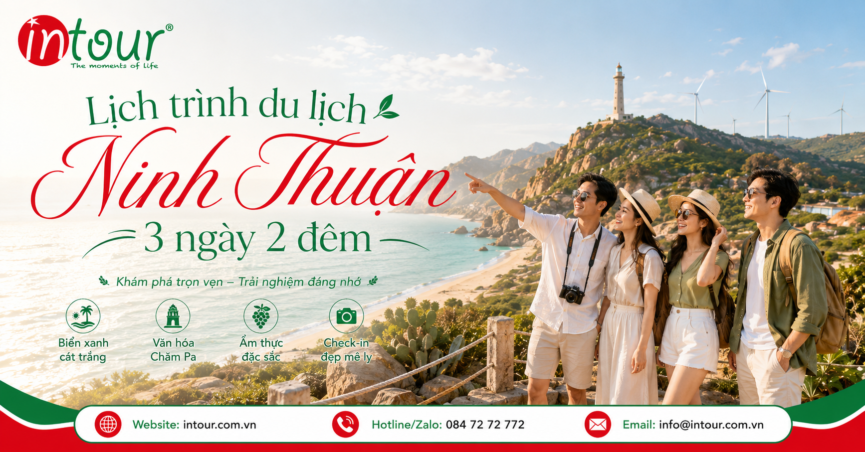 Lịch Trình Du Lịch Ninh Thuận 3 Ngày 2 Đêm: Ninh Chữ, Vĩnh Hy, Mũi Dinh Lịch Trình Du Lịch Ninh Thuận 3 Ngày 2 Đêm: Ninh Chữ, Vĩnh Hy, Mũi Dinh