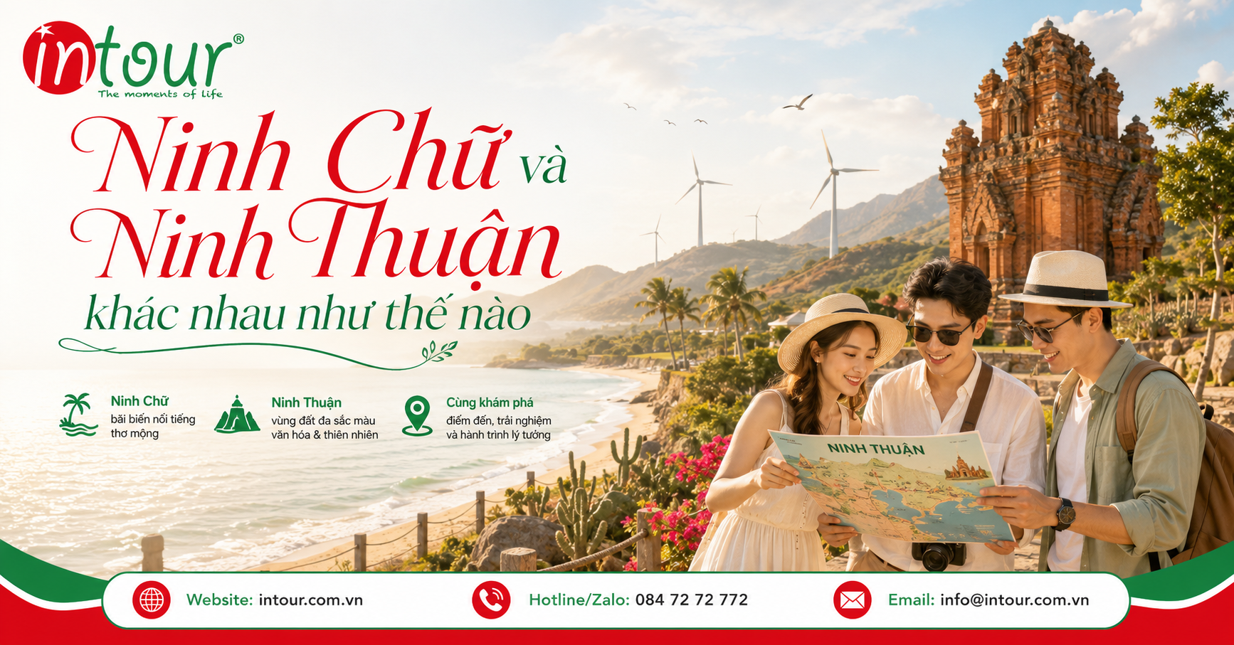 Ninh Chữ Và Ninh Thuận Khác Nhau Như Thế Nào? Nên Đi Theo Hành Trình Nào