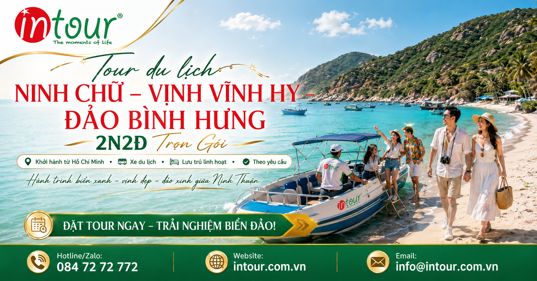 Kịch Bản Team Building Biển Ninh Chữ Cho Công Ty, Khách Đoàn