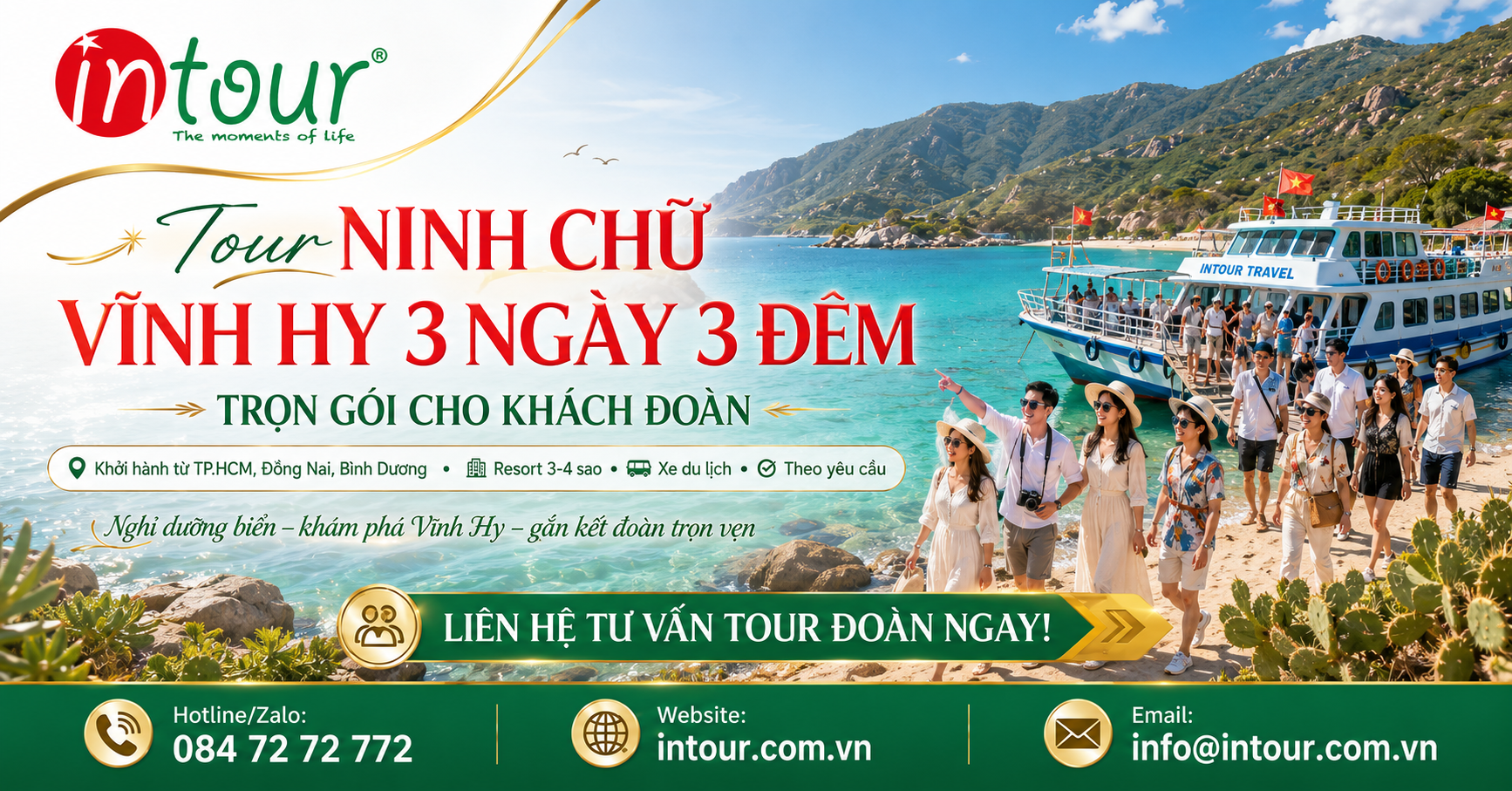 Kịch Bản Team Building Biển Ninh Chữ Cho Công Ty, Khách Đoàn