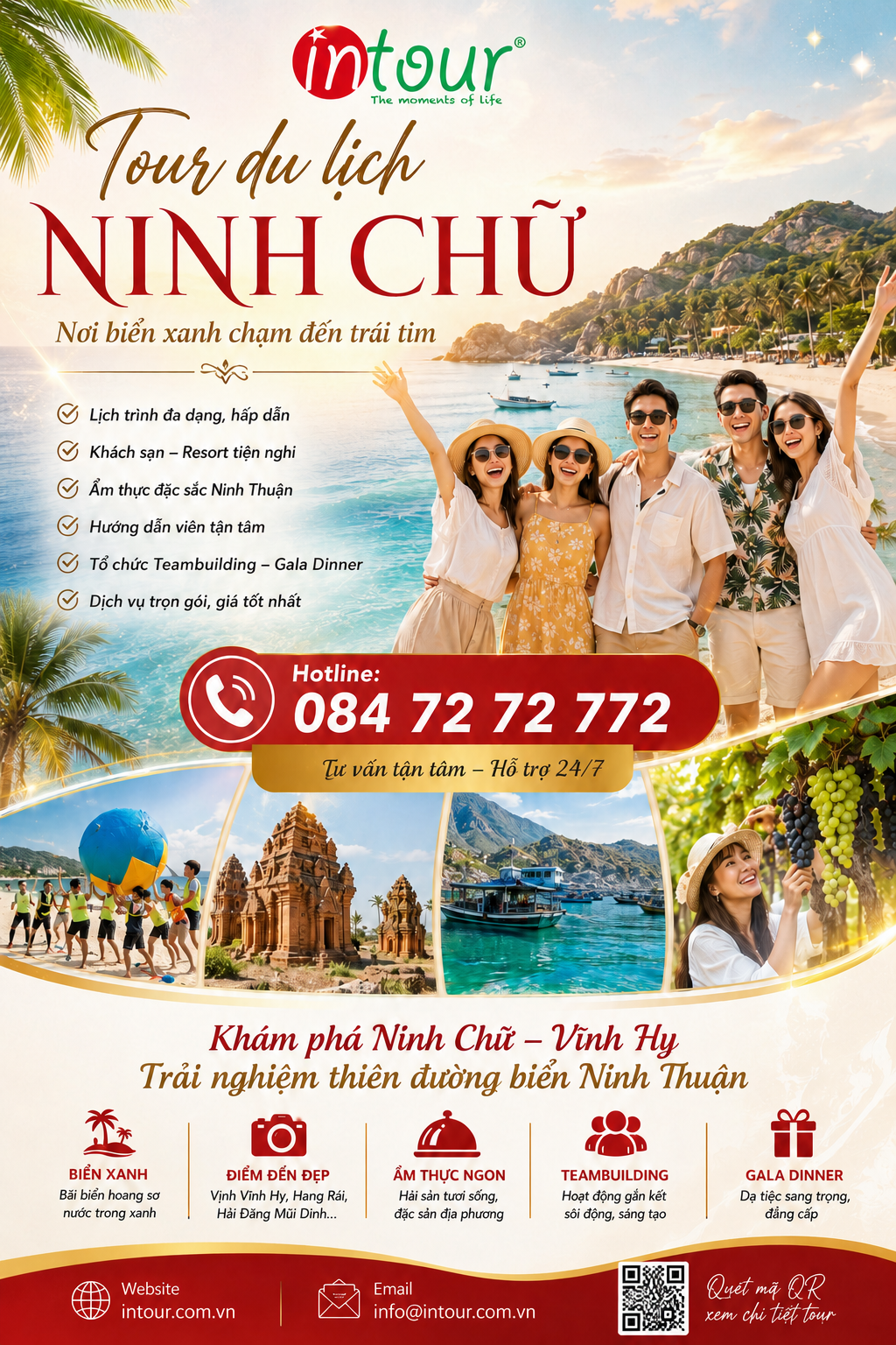 Kịch Bản Team Building Biển Ninh Chữ Cho Công Ty, Khách Đoàn