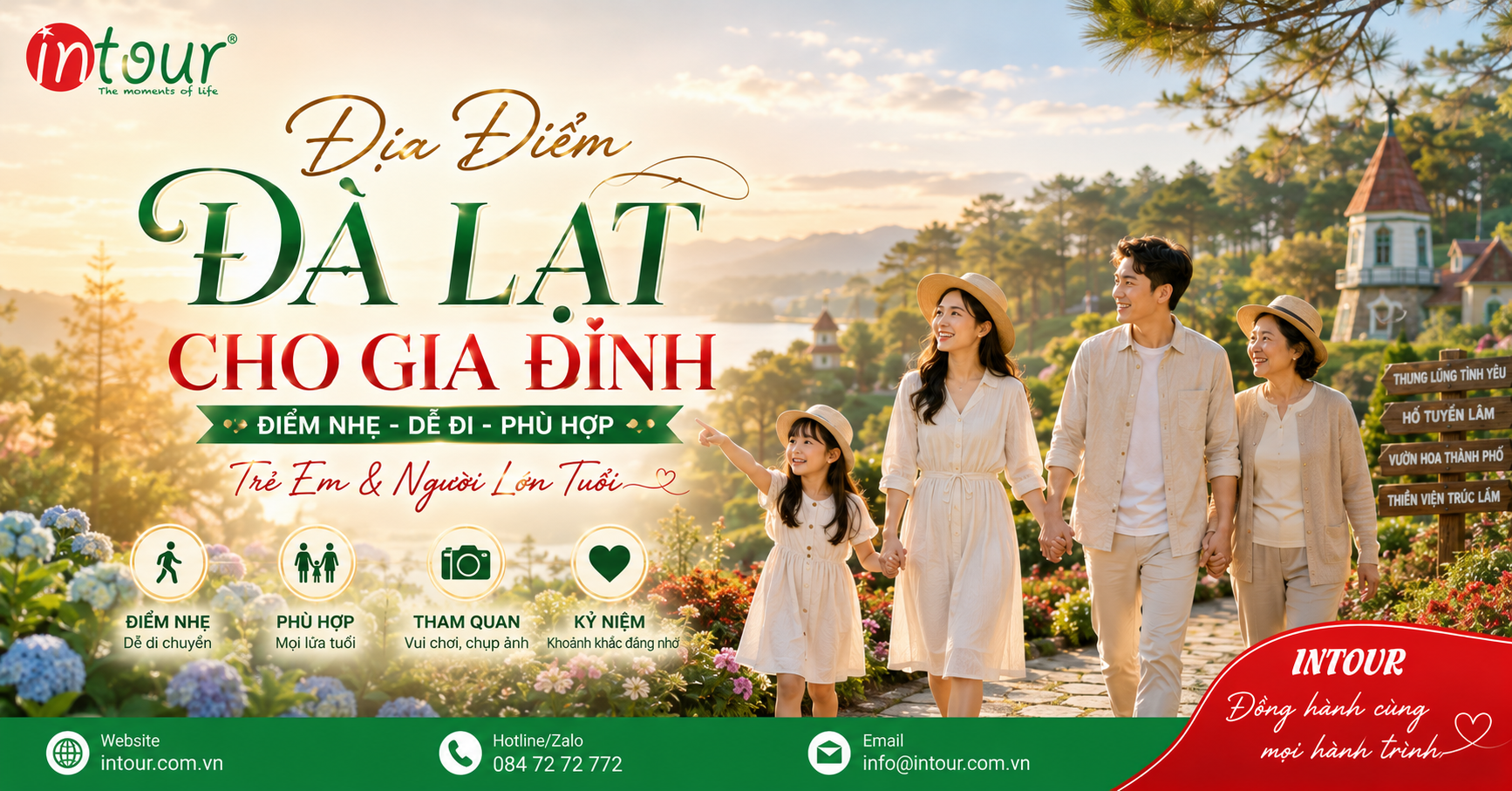 Địa Điểm Đà Lạt Cho Gia Đình: Điểm Nhẹ, Dễ Đi, Phù Hợp Trẻ Em Và Người Lớn Tuổi