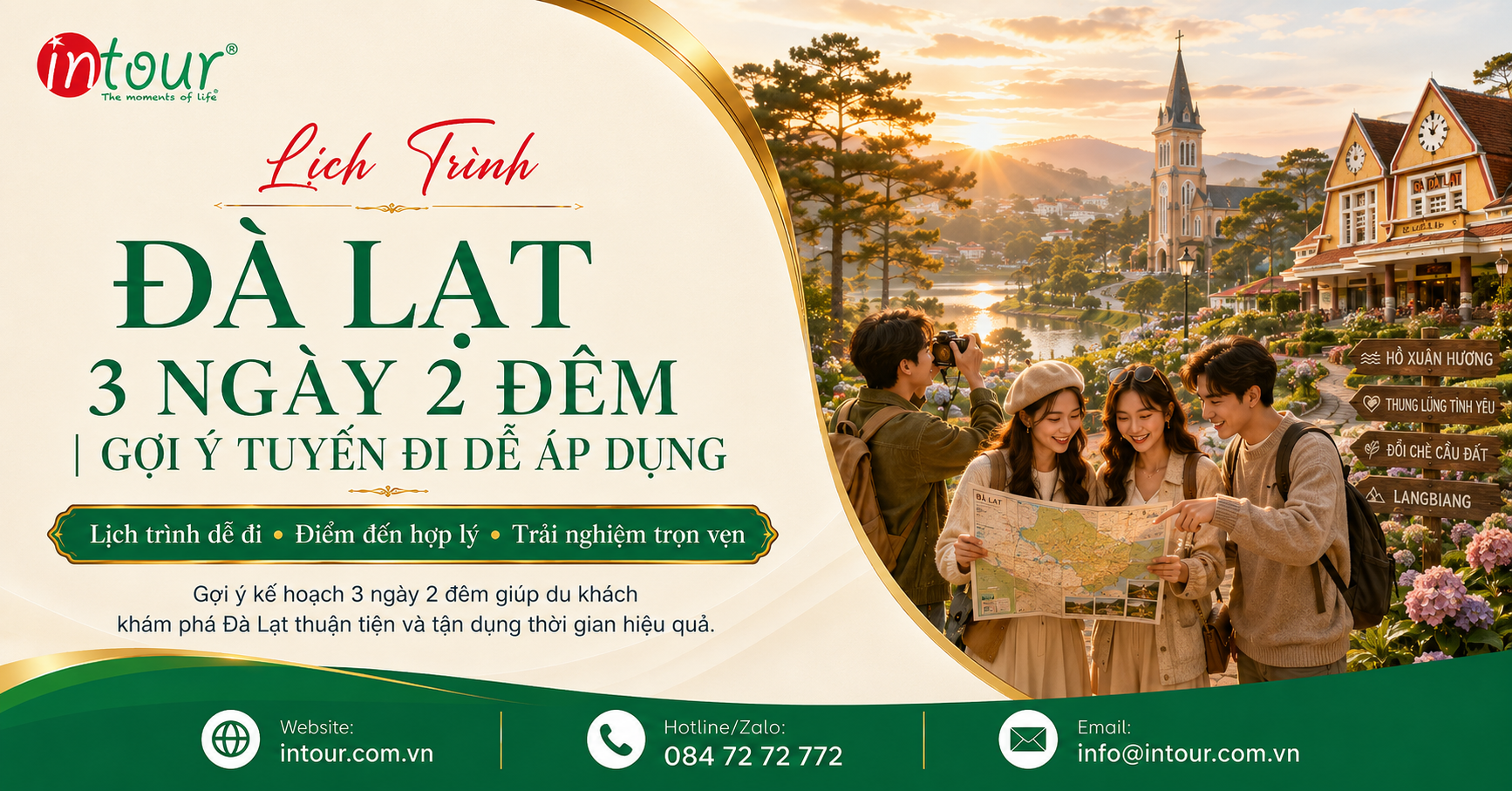 Lịch Trình Đà Lạt 3 Ngày 2 Đêm: Gợi Ý Ngày 1, Ngày 2, Ngày 3 Cho Gia Đình, Nhóm Bạn Và Khách Đoàn