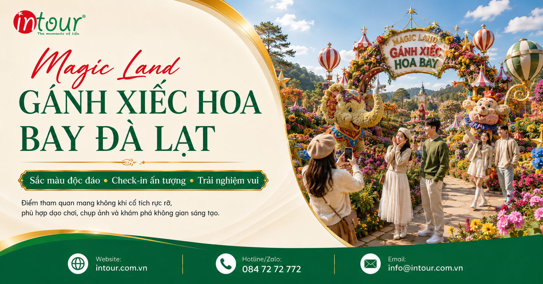 Magic Land Đà Lạt: Gánh Xiếc Hoa Bay, Địa Chỉ, Giá Vé Và Kinh Nghiệm Ghé Check-In