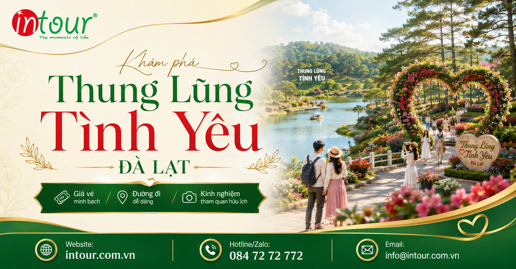 Thung Lũng Tình Yêu Đà Lạt: Giá Vé, Địa Chỉ, Hoạt Động Và Kinh Nghiệm Tham Quan Thung Lũng Tình Yêu Đà Lạt: Giá Vé, Địa Chỉ, Hoạt Động Và Kinh Nghiệm Tham Quan