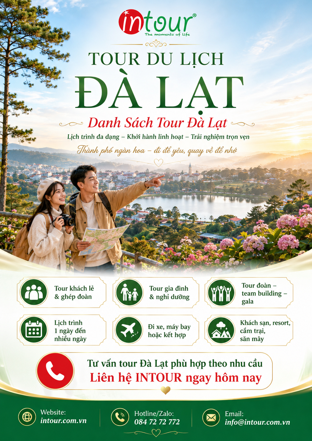 Địa Điểm Du Lịch Đà Lạt Theo Tuyến | Trung Tâm, Tuyền Lâm, Cầu Đất, Tà Nung Địa Điểm Du Lịch Đà Lạt Theo Tuyến | Trung Tâm, Tuyền Lâm, Cầu Đất, Tà Nung