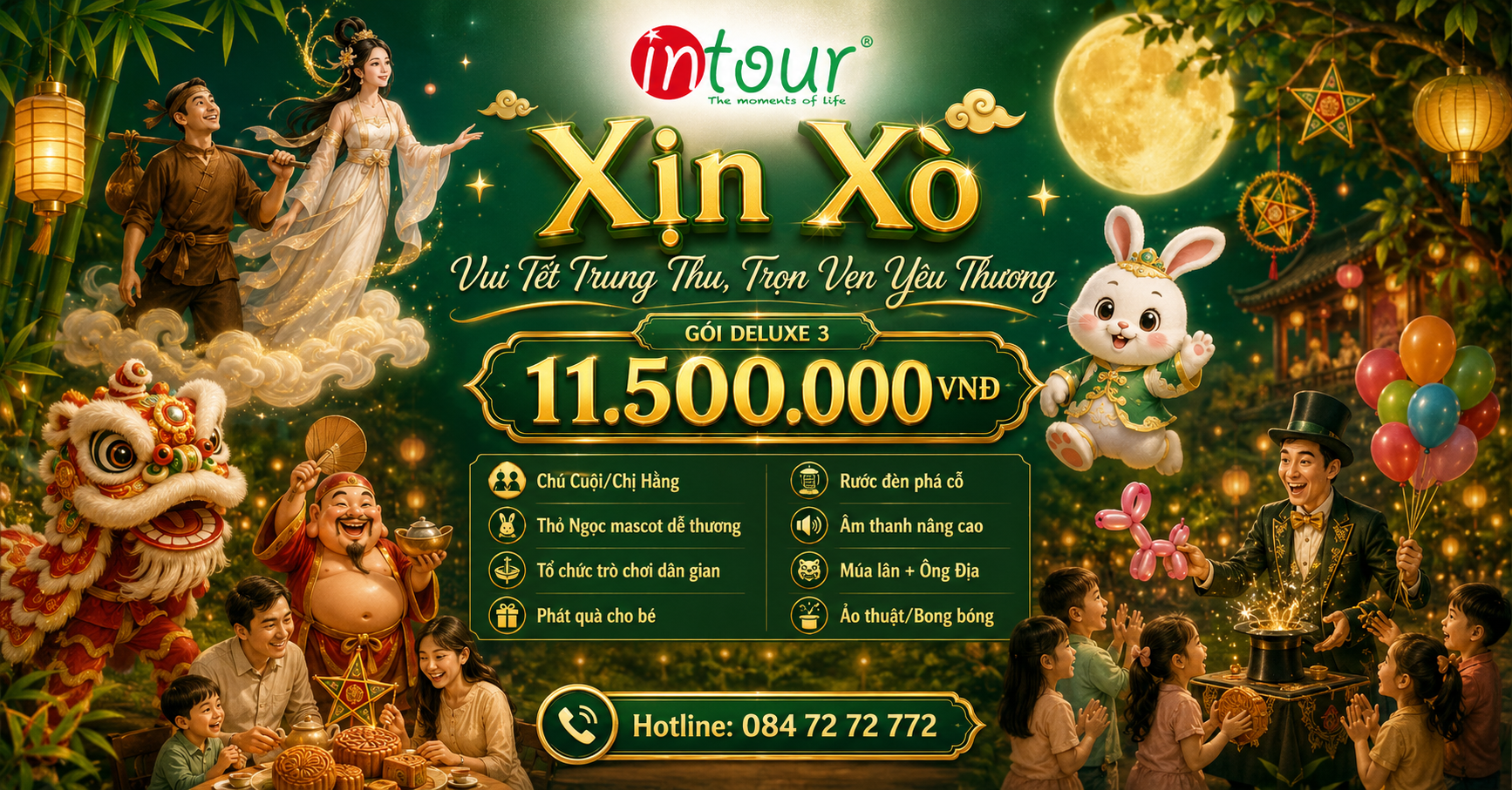 Chị Hằng – Chú Cuội | MC & Hoạt Náo Trung Thu Thiếu Nhi Chị Hằng – Chú Cuội | MC & Hoạt Náo Trung Thu Thiếu Nhi