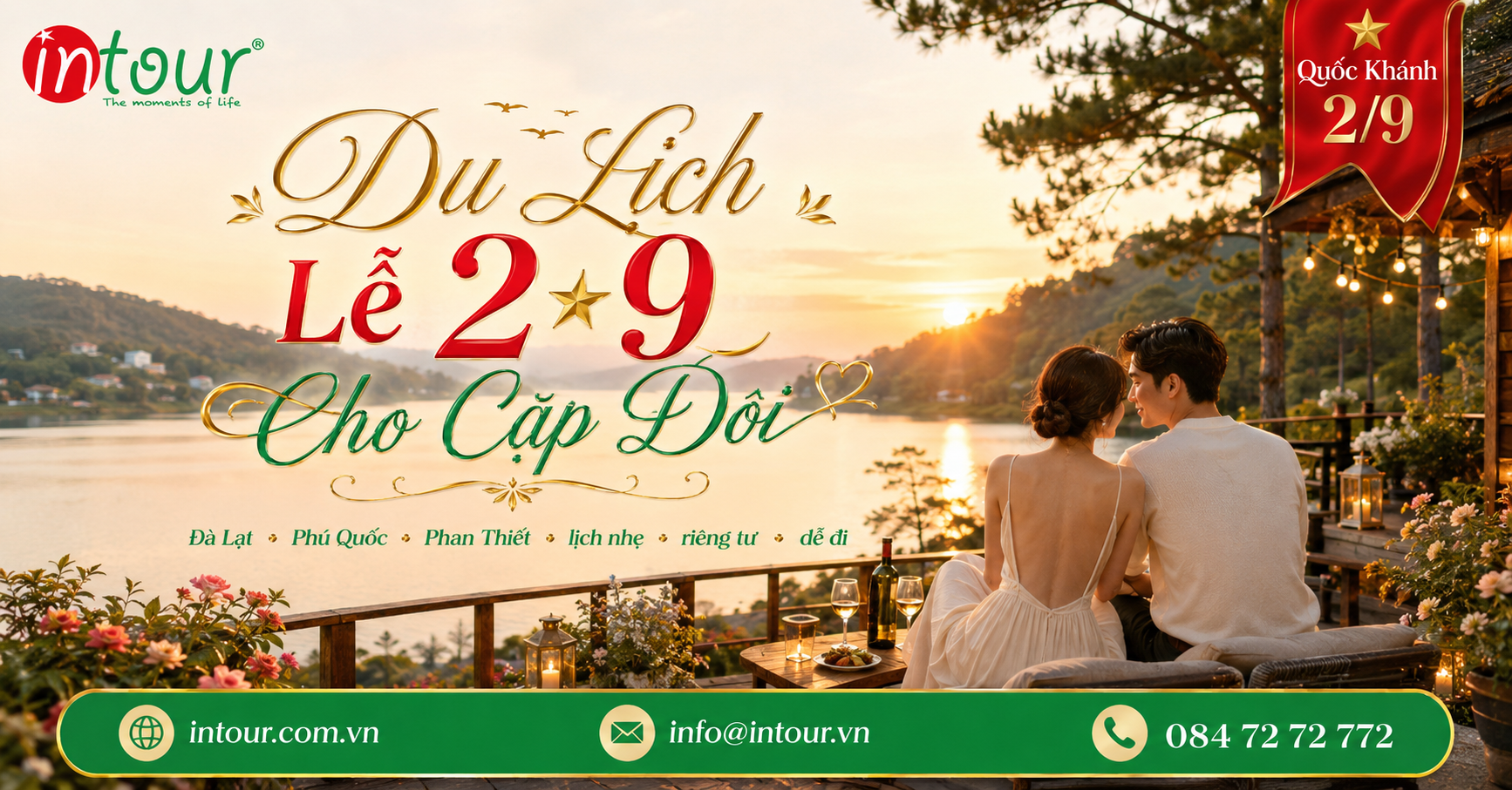 Du Lịch Lễ 2/9 Cho Cặp Đôi: Gợi Ý Đà Lạt, Phú Quốc, Phan Thiết Theo Lịch Nhẹ, Riêng Tư Vừa Đủ Và Dễ Đi Du Lịch Lễ 2/9 Cho Cặp Đôi: Gợi Ý Đà Lạt, Phú Quốc, Phan Thiết Theo Lịch Nhẹ, Riêng Tư Vừa Đủ Và Dễ Đi