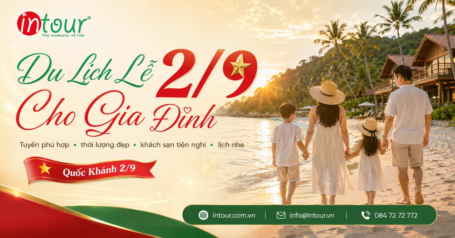 Du Lịch Lễ 2/9 Cho Gia Đình Nên Đi Đâu? Gợi Ý Tuyến, Thời Lượng, Khách Sạn Và Lịch Nhẹ