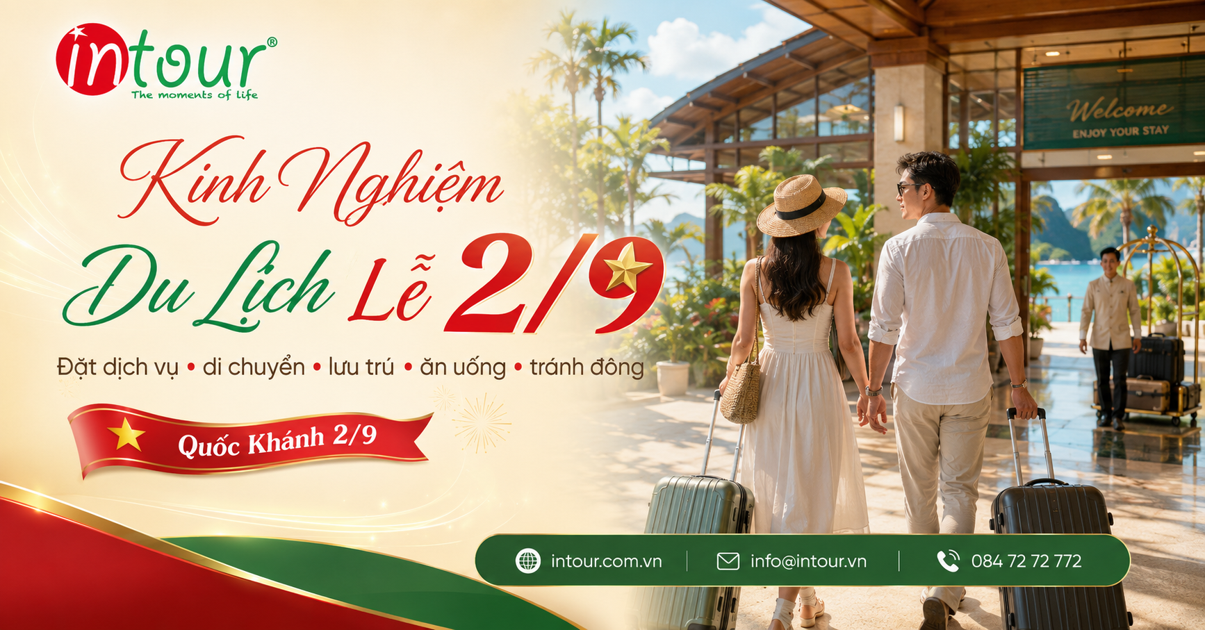 Kinh Nghiệm Du Lịch Lễ 2/9 Từ A-Z: Đặt Dịch Vụ, Di Chuyển, Lưu Trú, Ăn Uống Và Tránh Đông