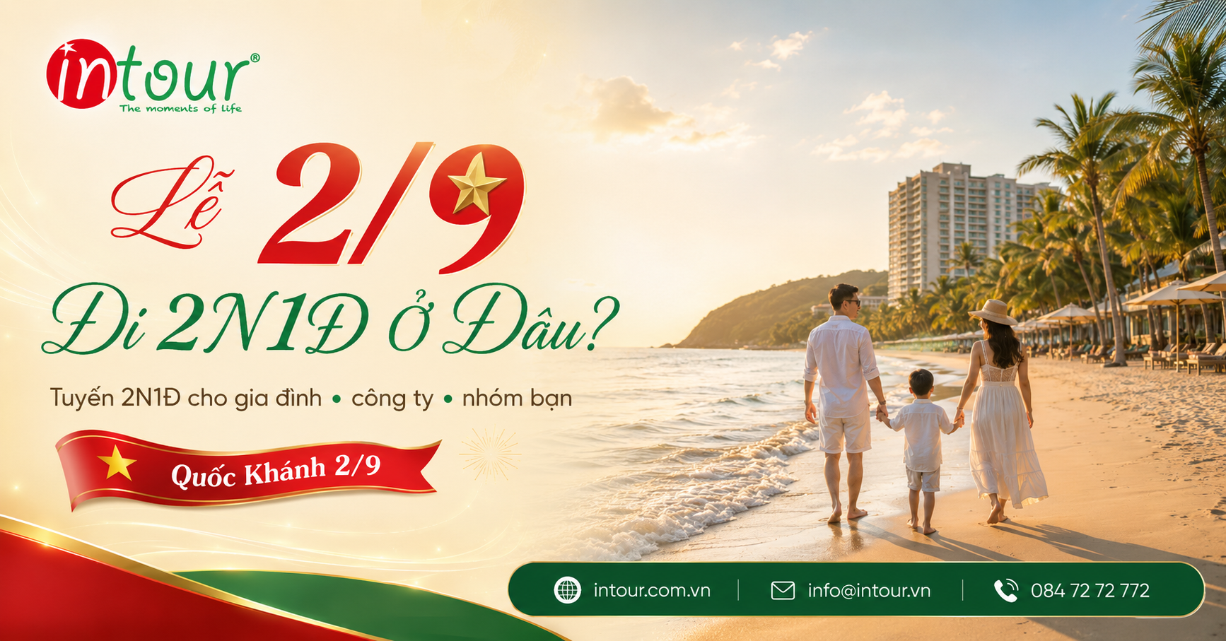 Lễ 2/9 Đi 2 Ngày 1 Đêm Ở Đâu? Gợi Ý Tuyến 2N1Đ Phù Hợp Gia Đình, Công Ty, Nhóm Bạn