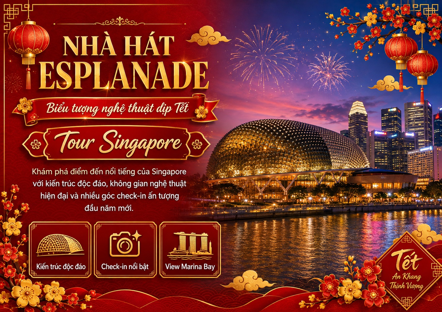 Du Lịch Tết 2027: Tour Singapore 3 Ngày 2 Đêm Du Lịch Tết 2027: Tour Singapore 3 Ngày 2 Đêm