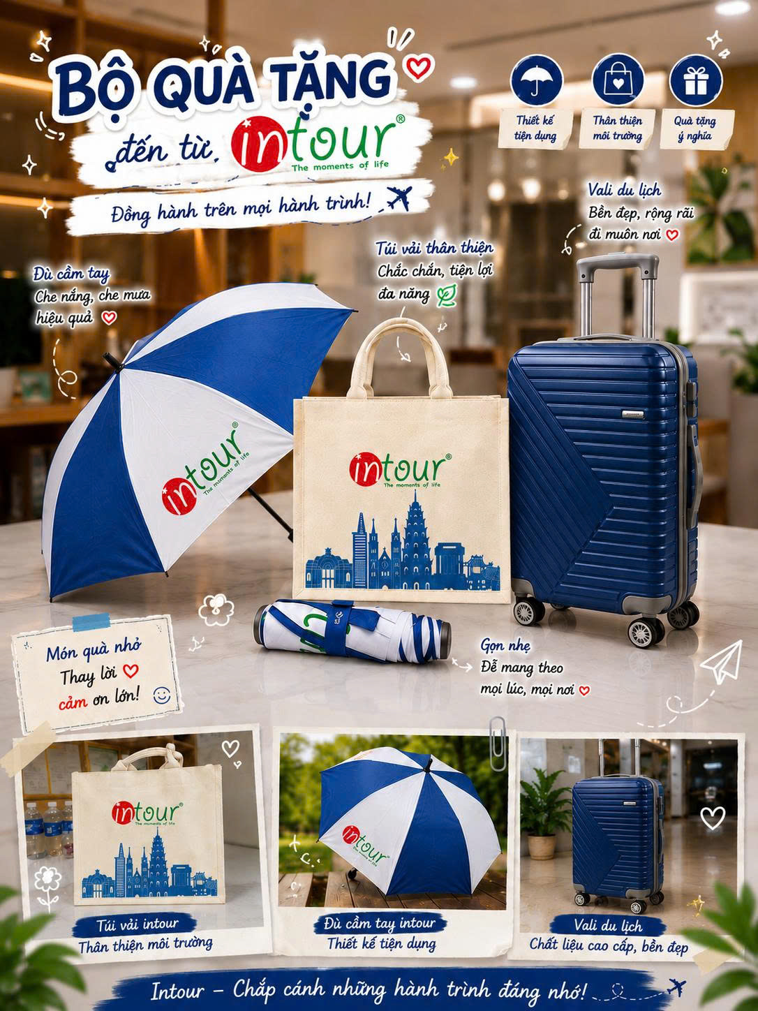 Qu&agrave; tặng du lịch INTOUR
