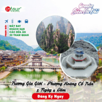 Tour Trung Quốc - Phượng Hoàng Cổ Trấn - Trương Gia Giới 13.990.000đ/k (5 ngày 4 đêm) giá rẻ trọn gói
