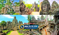 Tour Du Lịch Campuchia 4 Ngày 3 Đêm: Siem Reap - Angkor - Cố Đô Ou Dong - Phnom Penh