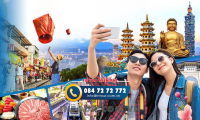 Tour Du Lịch Đài Loan 4 Ngày 3 Đêm: Đài Bắc - Đài Trung - Cao Hùng