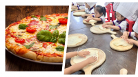 Tour Du Lịch Ngoại Khóa Học Làm Bánh Pizza Cho Các Bé Mầm Non