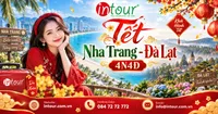 Du lịch Tết 2027: Tour Nha Trang - Đà Lạt 4 Ngày 4 Đêm