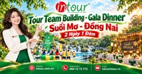 Tour Team Building - Gala Dinner Suối Mơ - Đồng Nai 2 Ngày 1 Đêm