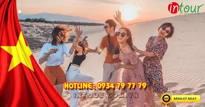 Du Lịch Lễ 30/4/2026: Tour Phan Thiết - Mũi Né 2 Ngày 1 Đêm: Bikini Beach - Làng Chài Mũi Né - Hana Beach