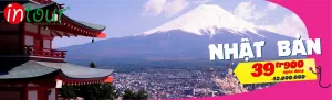 Tour Hà NỘi - Nhật Bản KYOTO - SHIGA - NAGOYA (4N3Đ) 18.880.000Đ