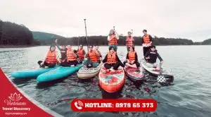 Tour Cắm Trại Kết Hợp Chèo SUP Hồ Tuyền Lâm Đà Lạt