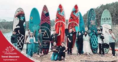 Tour Trekking - Cắm Trại - Chèo SUP Hồ Tuyền Lâm Đà Lạt 2 Ngày 1 Đêm