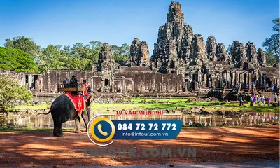Tour Du Lịch Campuchia 4 Ngày 3 Đêm Đi Từ Đà Nẵng: Siem Reap - Phnompenh