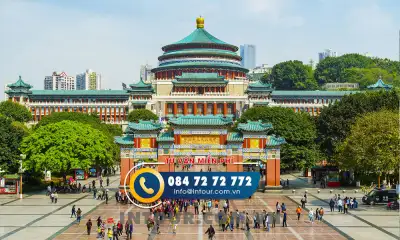 Tour Du Lịch Trung Quốc 5 Ngày 4 Đêm: Thành Đô Cửu Trại Câu - Đô Giang Yến - Trung Tâm Gấu Trúc