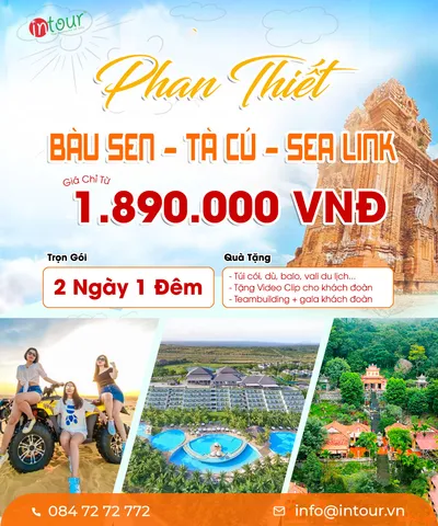 Tour du lịch Phan Thiết Mũi Né 2 Ngày 1 Đêm | Tour Phan Thiết Trọn Gói Năm 2026