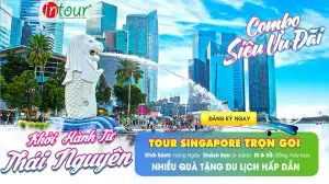Tour Thái Nguyên Singapore Trọn Gói Năm 2025