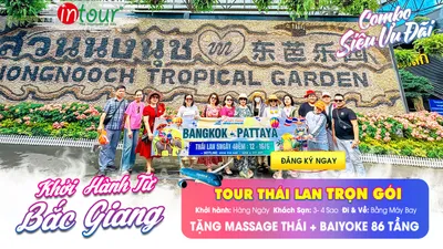 Tour Bắc Giang Thái Lan Trọn Gói 2026